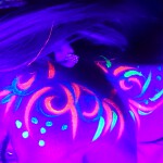 face painting ultraviolet