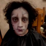 face painting halloween edward